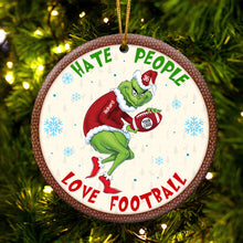 Load image into Gallery viewer, Customized Christmas Ornament for Football Enthusiasts Ornament PopCulturePrints
