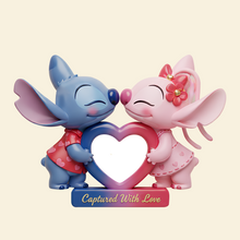Load image into Gallery viewer, "Capture Your Love Forever" - Romantic Kissing Couple Fridge Magnet, Personalized Custom Photo Gift for Couples Fridge Magnet PopCulturePrints
