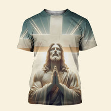 Load image into Gallery viewer, Personalized 3D Jesus Lover Hoodie - Perfect Gift for Easter &amp; Special Occasions AOP Products PopCulturePrints

