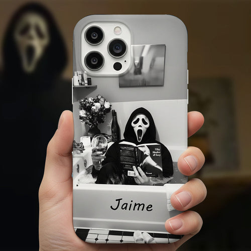 Scream for Joy - Personalized Chilling Killer Phone Case for Horror Fans Phone Case PopCulturePrints