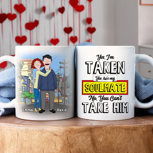 Unique Personalized Soulmate Coffee Mug - Perfect Valentine's Day Gifts for Couples Coffee Mug PopCulturePrints