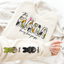 Load image into Gallery viewer, This Mama Loves Her Peeps - Personalized Easter Day Sweatshirt AOP Products PopCulturePrints
