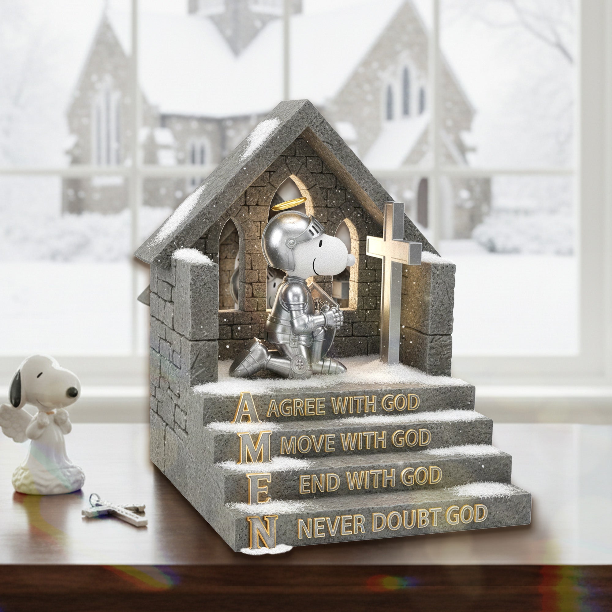 Embrace Faith with the Armor of God Acrylic Plaque - Personalized Gift for Jesus Lovers Shaped Plaques PopCulturePrints