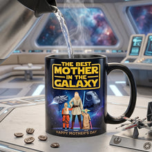 Load image into Gallery viewer, The Best Mother in the Galaxy Mug - Personalized Gift for Moms &amp; Grandmas Coffee Mug PopCulturePrints
