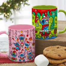 Load image into Gallery viewer, Personalized Cartoon Couple Christmas Mug | Custom Holiday Gift | Valentine&#39;s Day Gifts Coffee Mug PopCulturePrints
