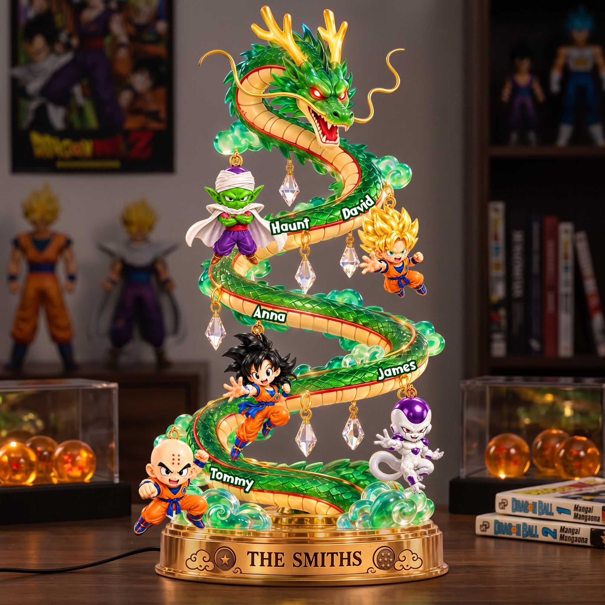 Warriors Family Acrylic Light Box - Personalized Christmas Gifts For Family 06palu131026 Light Box PopCulturePrints