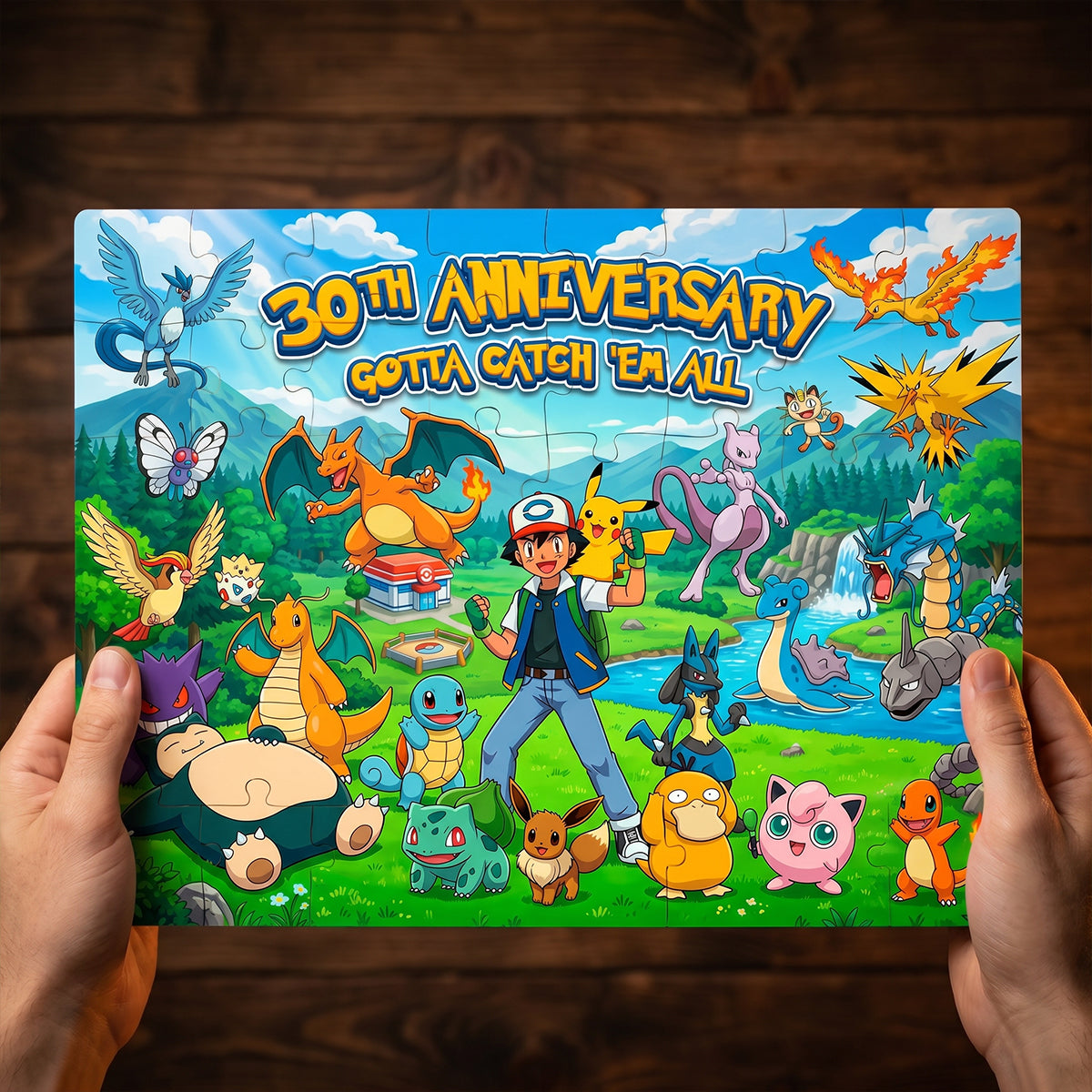 30th Anniversary Adventure Jigsaw Puzzle - Fun Personalized Gifts for Kids