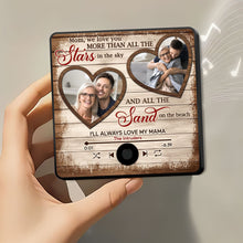 Load image into Gallery viewer, Personalized Music &amp; Photo Fridge Magnet for Mom Fridge Magnet PopCulturePrints
