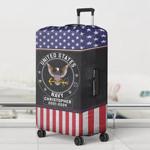 Load image into Gallery viewer, Personalized U.S. Army Veteran Luggage Cover
