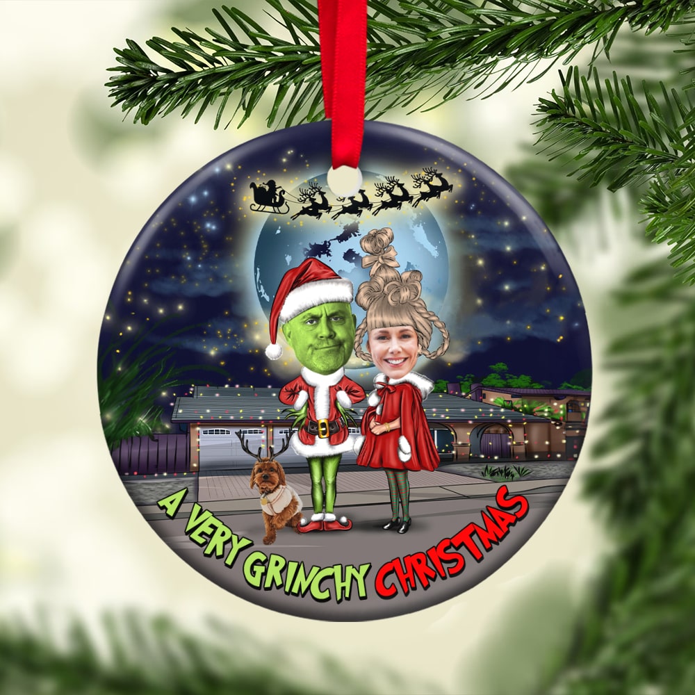 Custom Family Photo Suncatcher Ornament - Heartwarming Holiday Keepsake Ornament PopCulturePrints