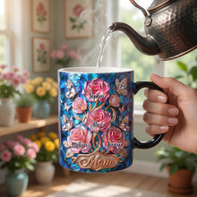 Load image into Gallery viewer, Glow Mom Era Magic Mug - A Personalized Gift for Every Mom Coffee Mug PopCulturePrints
