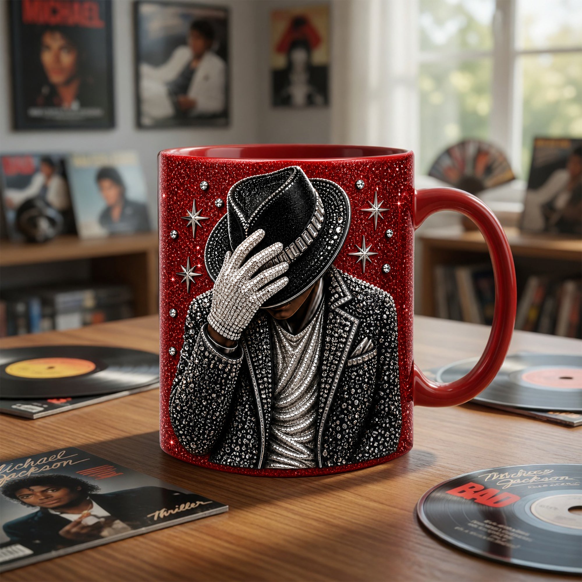 Dazzling Tribute Mug - Personalized Gift for Music Lovers Coffee Mug PopCulturePrints