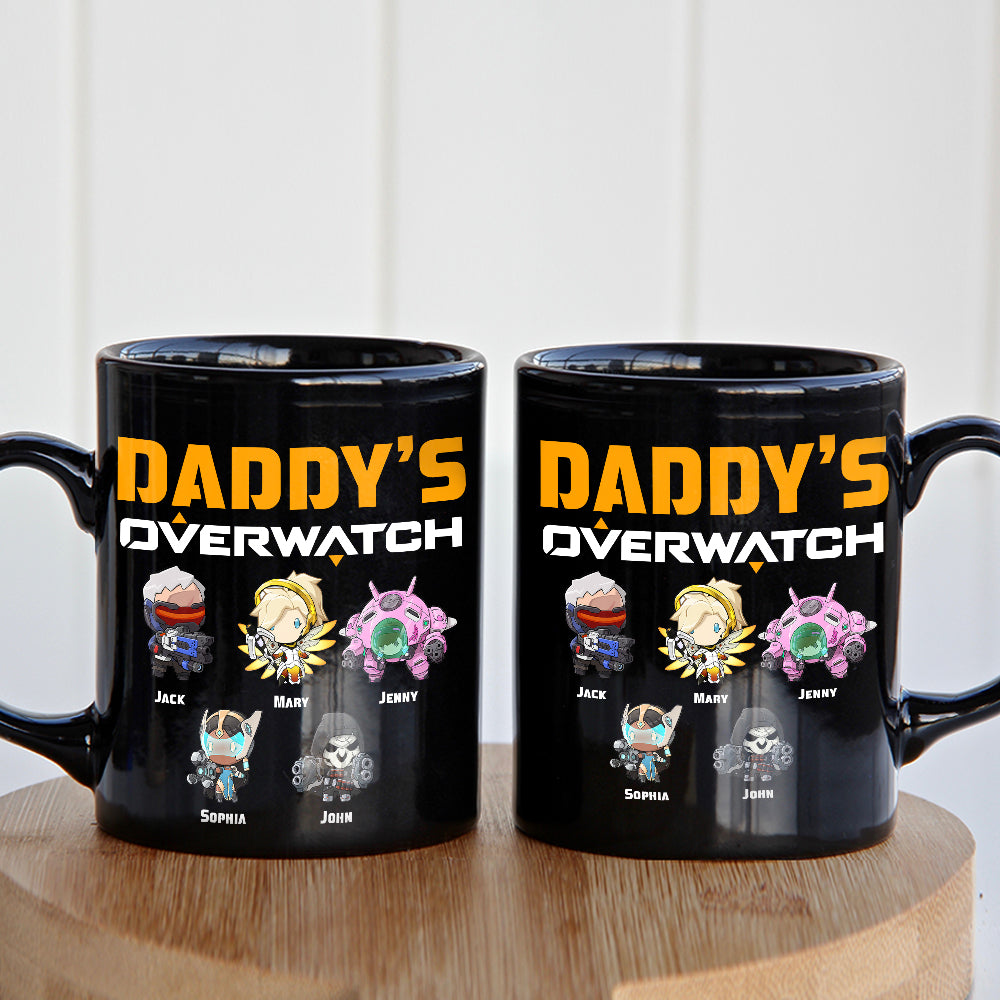Personalized Daddy's Overwatch Coffee Mug Coffee Mug PopCulturePrints
