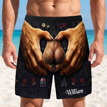 Load image into Gallery viewer, Handcrafted Humor - Funny Men's Beach Shorts - Personalized Gifts for Him

