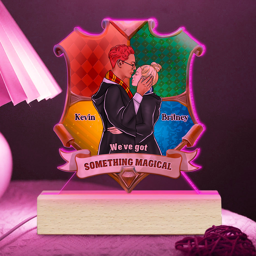 We've Got Something Magical - Personalized LED Light Led Night Light PopCulturePrints
