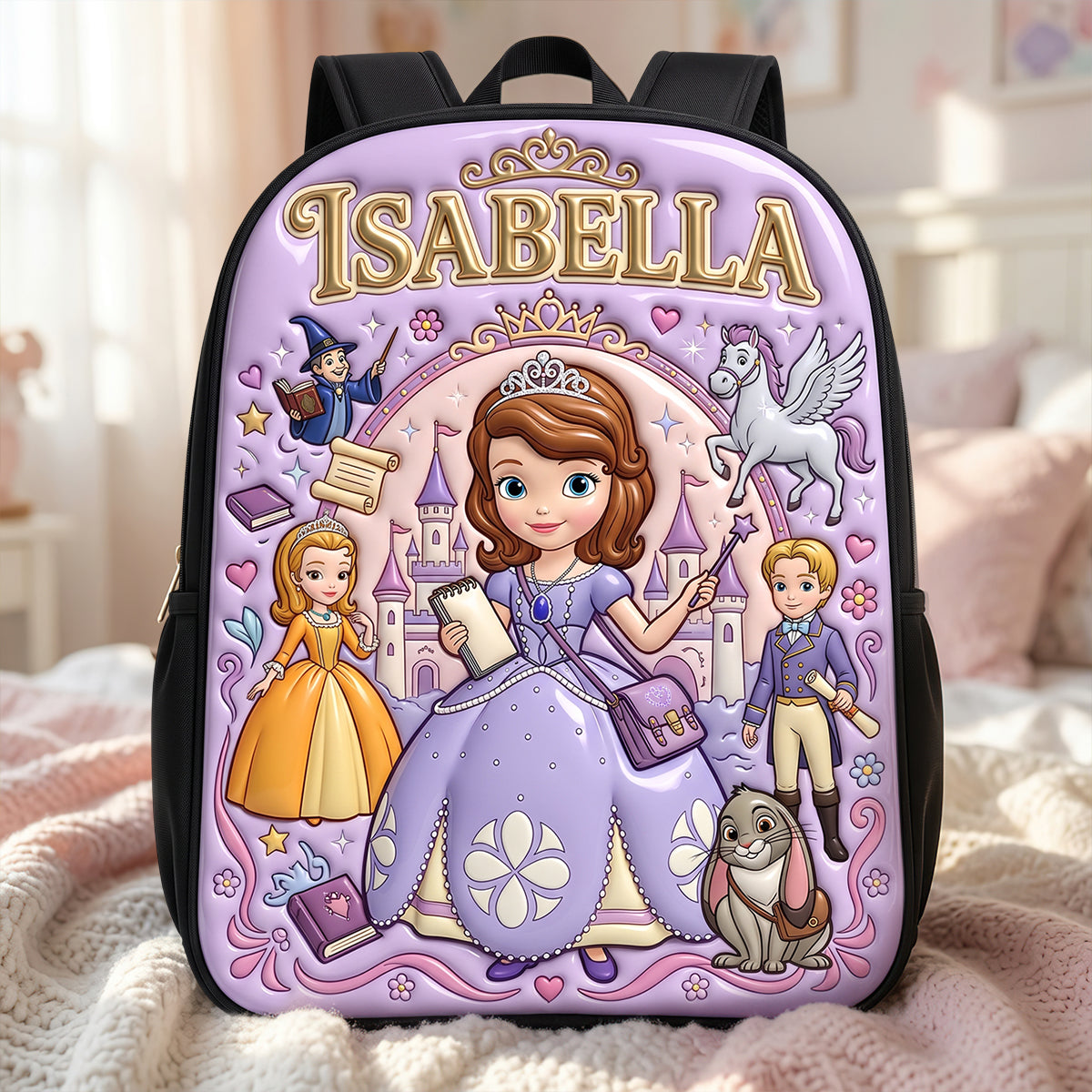 Little Princess School Bag - Personalized Gifts For Kids 03tydt130726 Backpack PopCulturePrints