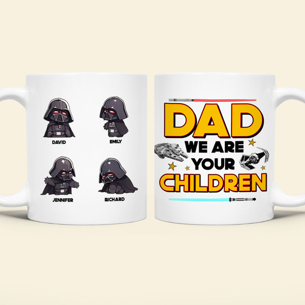 Super Dad Custom Coffee Mug for Father's Day Coffee Mug PopCulturePrints