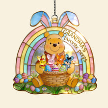 Load image into Gallery viewer, “Nana's Favorite Peeps” - Personalized Bright Easter Grandma Suncatcher - Gift for Grandma &amp; Family
