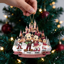 Load image into Gallery viewer, Cozy Christmas Family Ornament - Personalized Holiday Gift for Loved Ones
