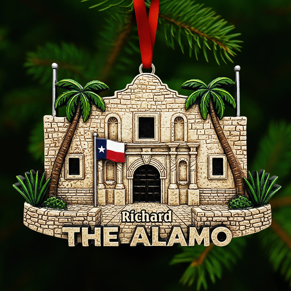 “Celebrate Iconic Memories” - Personalized New York Ornament - Custom Gift for Friends and Family Ornament PopCulturePrints