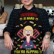 Load image into Gallery viewer, Personalized Apron for Moms - Momming is Hard Aprons PopCulturePrints
