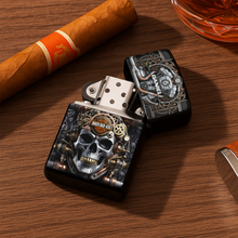 Load image into Gallery viewer, Ignite Your Spirit - Badass Biker Lighter - Personalized Gift for Motorcycle Lovers Lighter PopCulturePrints
