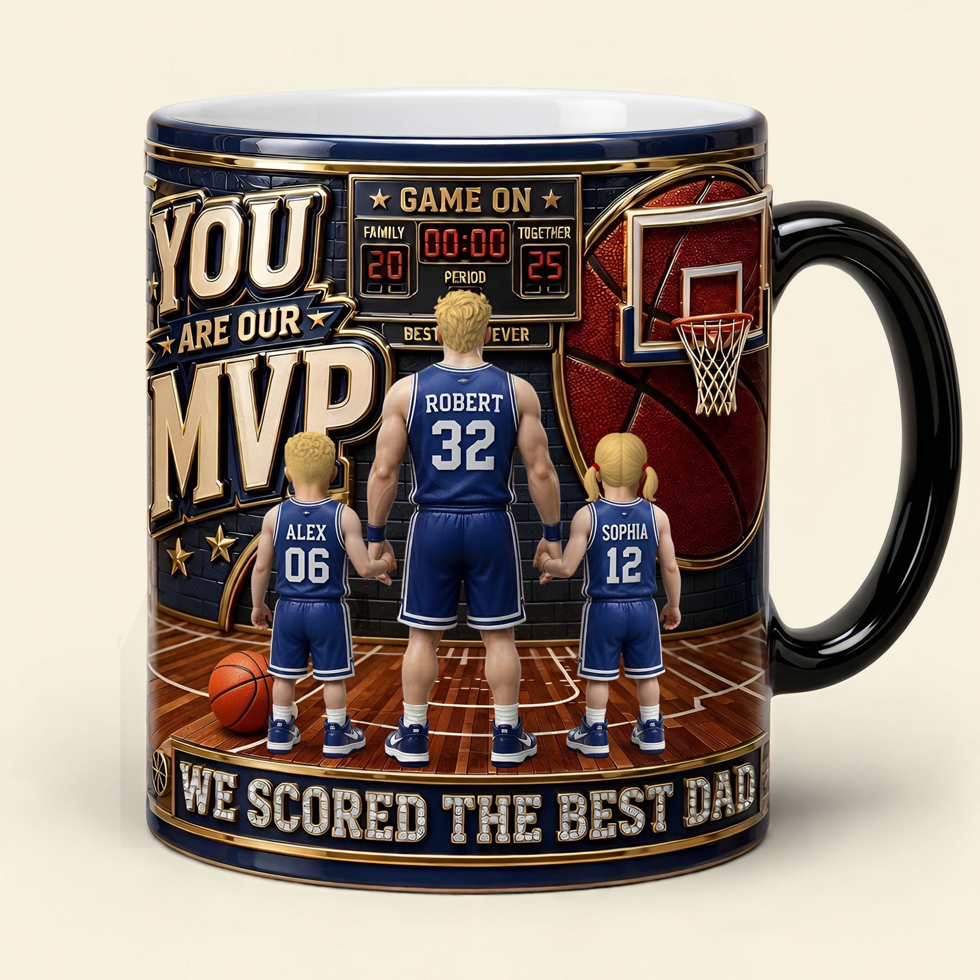 You Are Our MVP - Best Dad Magic Mug | Personalized Gift for Dad