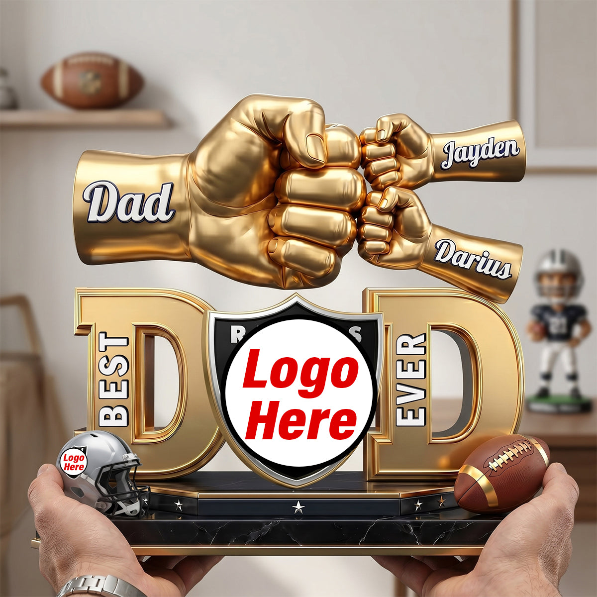 250 Years Of Freedom - Personalized Acrylic Sign for Family Shaped Plaques PopCulturePrints
