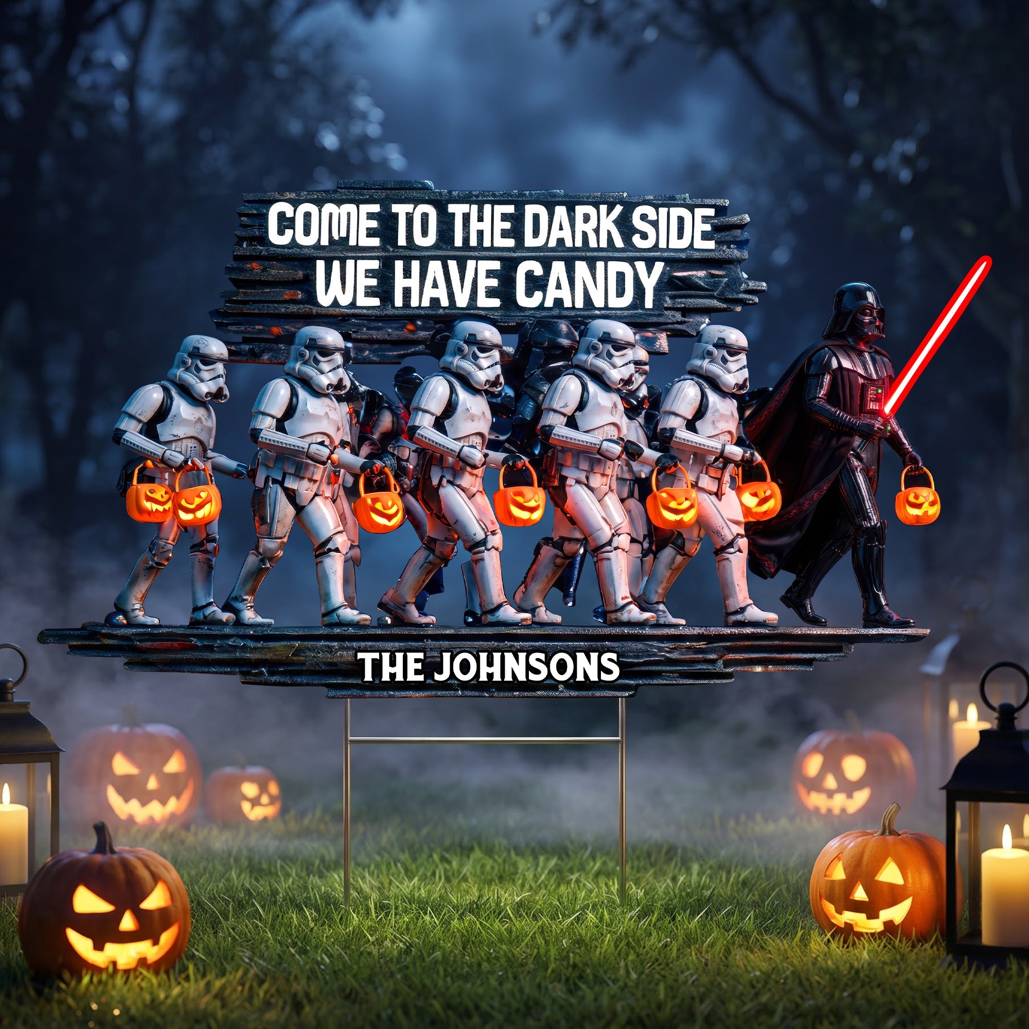 Join the Trick or Treat Squad - Personalized Halloween Yard Sign