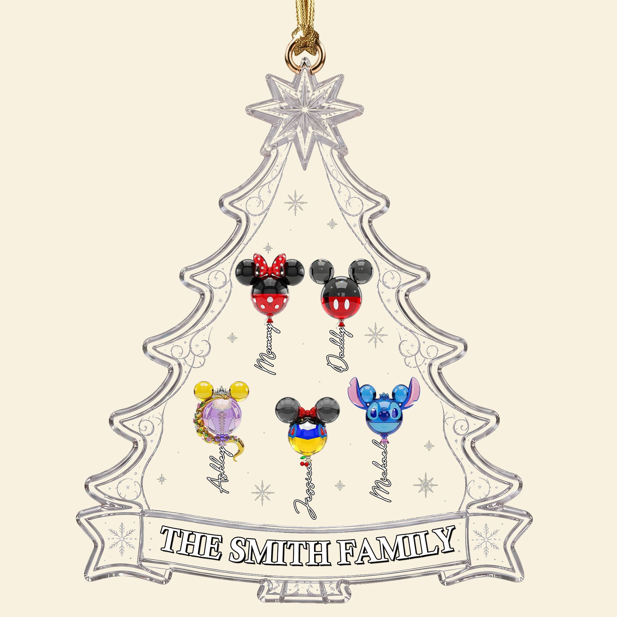Celebrate Your Family This Christmas - Personalized Christmas Together Ornament