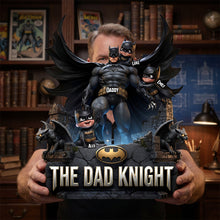 Load image into Gallery viewer, "A Hero's Gift for Dad - Shadow Dad and Kids Acrylic Plaque - Personalized Gifts for Dad" Shaped Plaques PopCulturePrints
