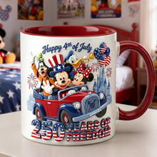 Load image into Gallery viewer, Celebrate USA's 250th Anniversary - Personalized Coffee Accent Mug for Patriots Coffee Mug PopCulturePrints
