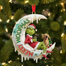 Load image into Gallery viewer, “Family is the heart of Christmas” - Personalized Family Christmas Ornament - A Unique Gift for Family, Friends, and Loved Ones Ornament PopCulturePrints
