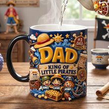 Load image into Gallery viewer, "Adventure Awaits: Captain Dad's Magic Mug" - Personalized Gift for Dads, Grandpas, and More! Coffee Mug PopCulturePrints
