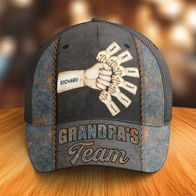 Load image into Gallery viewer, “Dad: The Ultimate Team Player” - Personalized Classic Cap - Gift for Dad, Grandpa, and Father Figures Caps PopCulturePrints
