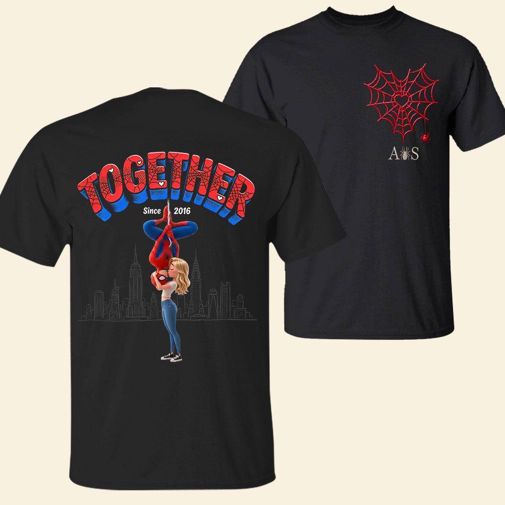 Together Forever Shirt - Personalized Couple Gift Shirts PopCulturePrints