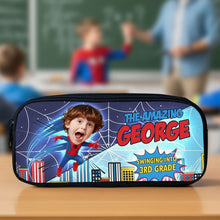 Load image into Gallery viewer, Unleash Creativity with The Amazing Grade Pencil Case - Custom Photo Gifts for Kids Pencil Case PopCulturePrints
