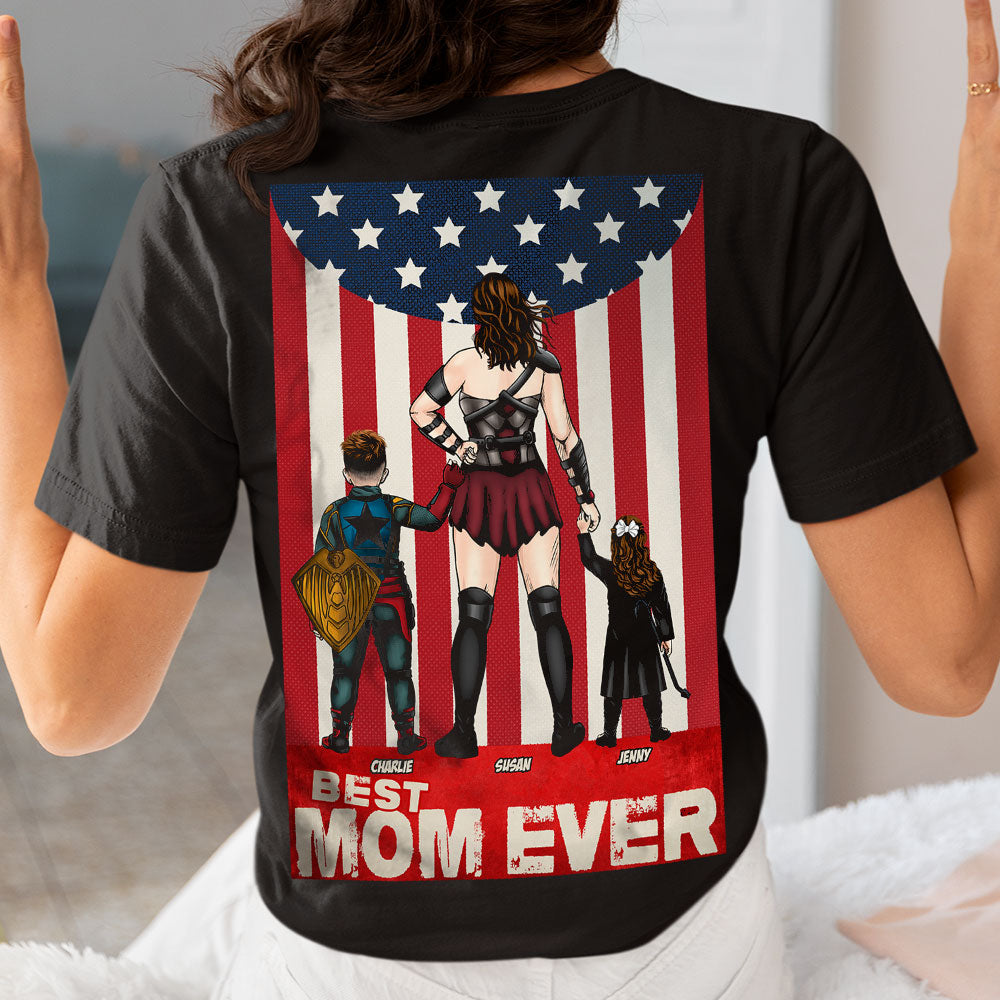 Best Mom Ever - Personalized Custom Shirt for Mom, Grandma and More! Shirts PopCulturePrints