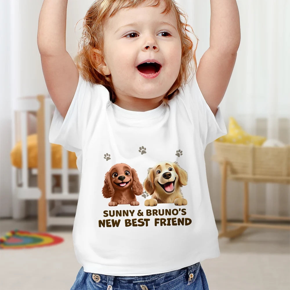 Celebrate New Friendships - Personalized Baby Onesie Baby Onesie PopCulturePrints