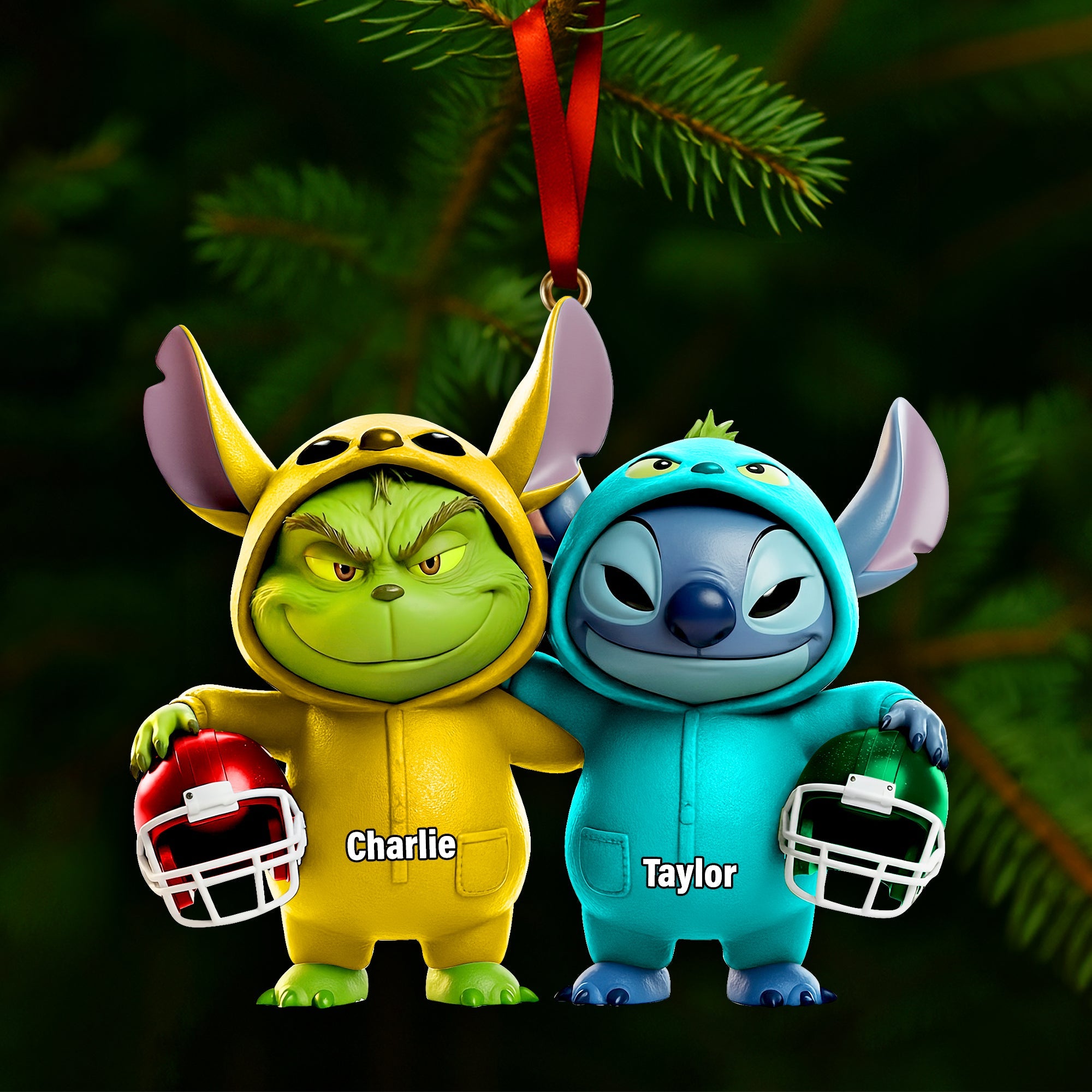 "Celebrate the Joy of Family Farming - Personalized Advent Calendar Gift for Farmers" Ornament PopCulturePrints