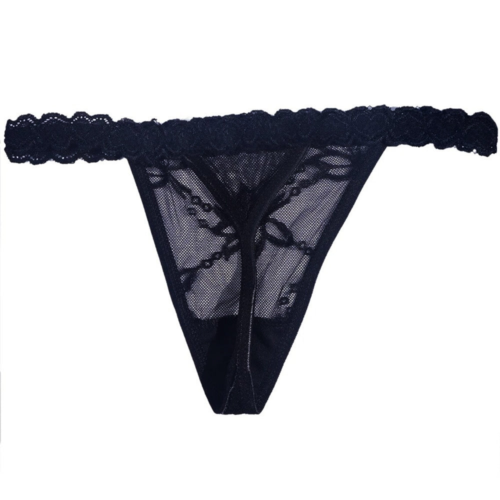 Custom Crystal Letter Bikini Panties for Girlfriend Underwear PopCulturePrints