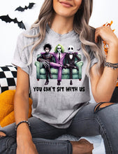 Load image into Gallery viewer, Halloween Special &#39;You Can&#39;t Sit With Us&#39; Shirt - Iconic Characters Edition
