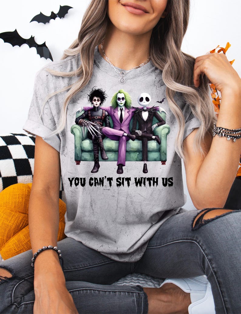 Halloween Special 'You Can't Sit With Us' Shirt - Iconic Characters Edition