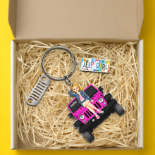 Load image into Gallery viewer, Customizable Teacher Keychain - Personalized Gift for Educators
