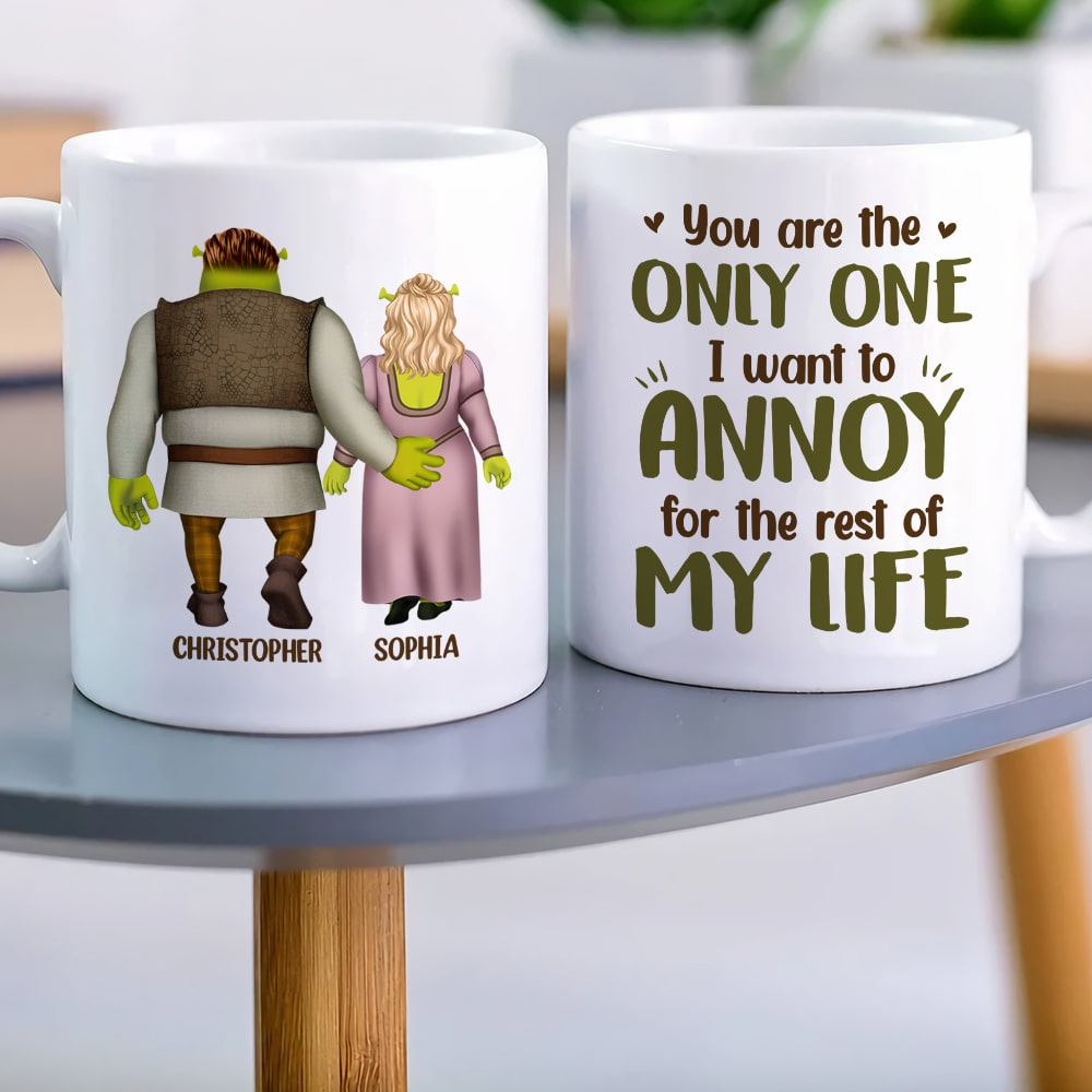 You're My Forever Annoyance - Custom Couple Mug Gift | Valentine's Day Gifts Coffee Mug PopCulturePrints