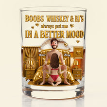 Load image into Gallery viewer, Naughty Couples Drinking Glass - Customizable Gift for Couples Glass PopCulturePrints
