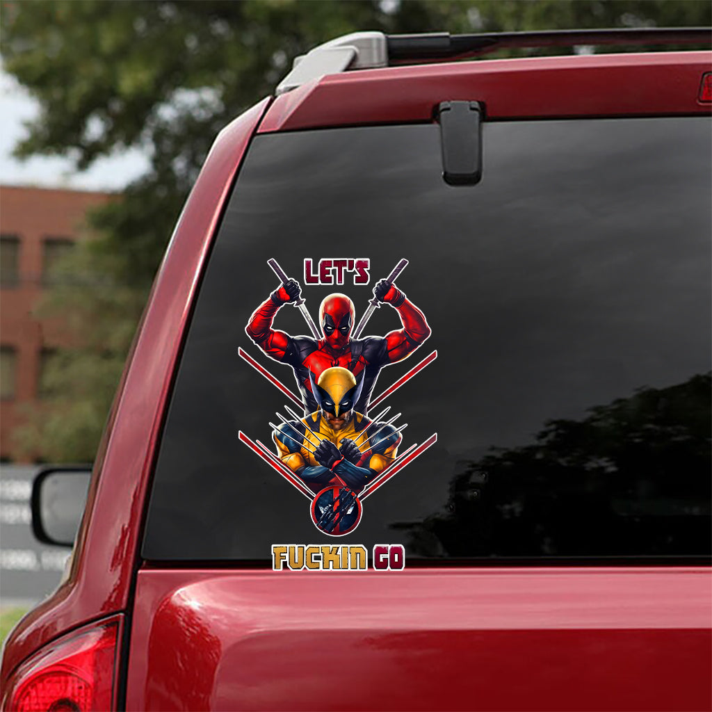 Let's Rock - The Ultimate Action Hero Decal