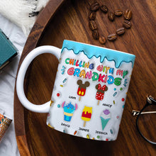 Load image into Gallery viewer, Personalized Disney-Themed Mug for Grandma - Custom Names
