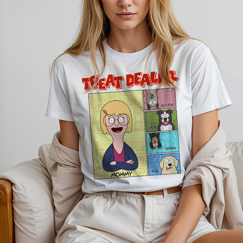 Treat Dealer Shirt - Personalized Gift for Dog Lovers Shirts PopCulturePrints