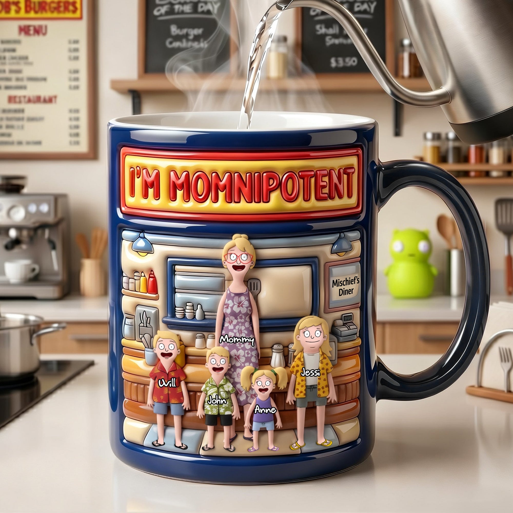 I'm Momnipotent - The Perfect Personalized Magic Mug for Moms Coffee Mug PopCulturePrints